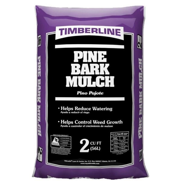 Timberline Pine Bark Mulch, 8 oz 52055475 Zoro